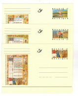 1997 - (12 Kaarten) - Briefkaarten Met Miniaturen Van De 12 Maanden Van Het Jaar.  Filips Van Kleef - Philippe De Clèves - Herdenkingskaarten - Gezamelijke Uitgaven [HK]