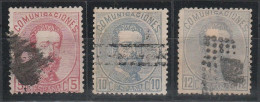 Spagna > 1872/73 - Set Used - Oblitérés