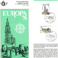 Europa 1978 - Dépliants De La Poste