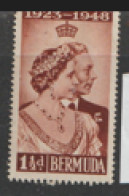 Bermuda  1948  SG 125  Silver Wedding    Mounted Mint - Bermuda