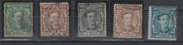 Spagna > 1876- Set Used - Gebraucht