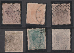 Spagna > 1878- Set Used - Usados