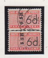 Zuid-Afrika Spoorwegzegel(railway Parcel Stamps) Cat.H.S. Hagen/Naylor : SAR-SAS 8.6HSS Hartenbos 2 Verschillende - Andere & Zonder Classificatie