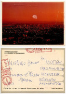 Brazil 1993 Postcard Porto Alegre - "Amanhecer / Dawn" , View With Moon; Meter Postage - Porto Alegre