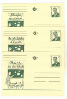 1997 - (3 Kaarten) - Filatelie Op School - La Philatélie à L'école - Philatelie In Der Schule. - Cartoline Commemorative - Emissioni Congiunte [HK]