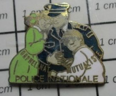 1115c Pin's Pins / Rare & Belle Qualité !!! POLICE / OMPN ORPHELINAT MUTUALISTE POLICIER DE PROXIMITE - Policia