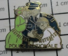 1115c Pin's Pins / Rare & Belle Qualité !!! POLICE / OMPN ORPHELINAT MUTUALISTE POLICIER DE PROXIMITE - Police