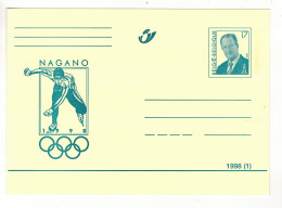 1998 - NAGANO - Cartoline Commemorative - Emissioni Congiunte [HK]