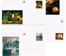 1999  Deze 3 Briefkaarten Zonder Waaraanduiding Blijven Permanent Geldig. - Cartoline Commemorative - Emissioni Congiunte [HK]
