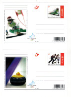 2006 - 5 Cartes - 20e Jeux Olympiques à Turin. - Cartoline Commemorative - Emissioni Congiunte [HK]