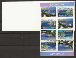 2004 MNH Aserbeidschan Booklet, (8 Stamps - Not Standard) Postfris** - 2004