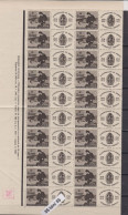 1942 For The War Victims - Red Cross Mi 461 -MNH (20.-lv.) Sheet 2x10 + Vignette +milesime   BULGARIA / Bulgarie - Neufs