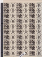 1942 For The War Victims - Red Cross Mi 461 -MNH (20.-lv.) Sheet 3x10 + Vignette  BULGARIA / Bulgarie - Neufs