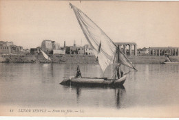 LUXOR   Temple Sur Le Nil      Edit L.L. NO 12 - Luxor