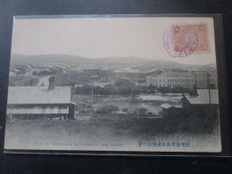 Chine Port Arthur Panorama Of Matsuyama  Cpa  Timbrée Japon - Chine