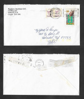 SE)1991 CANADA, PAIR OF BENNET, THE GRAY CUP - AMERICAN FOOTBALL, COVER WITH SPECIAL CANCELLATION ON THE BACK, CIRCULATE - Used Stamps