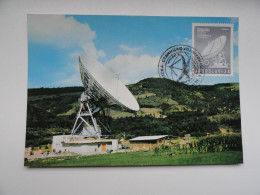 CARTE MAXIMUM CARD SATELLITE STANICA A IVANJICA YOUGOSLAVIE - Tarjetas – Máxima