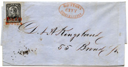 ETATS UNIS - BOUTON'S 2 CTS DISPATCH SUR LETTRE SANS CORRESPONDANCE - Covers & Documents