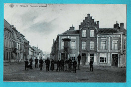 * Ronse - Renaix (Oost Vlaanderen) * (SBP, Nr 4) Place De Malander, Animée Draperies Confections De Busschere Vandeputte - Renaix - Ronse