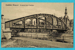 * Comines Belge - Komen Waasten (Hainaut - La Wallonie) * (Edit Simoens Flament) Grand Pont Frontière, Leie, Canal - Comines-Warneton - Komen-Waasten