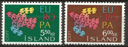 ISLANDE: *, N° YT 311 Et 312, Ch., Europa, TB - Nuovi