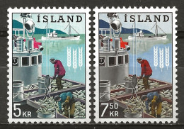 ISLANDE: *, N° YT 325 Et 326, Ch. Invisibles, TB - Ungebraucht