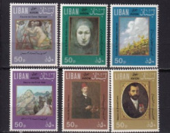 LIBAN MNH ** Poste Aerienne 1974  Tableaux - Liban