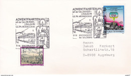 Austria Osterreich Spec Canc 07.12.1991 Adventfahrten Oberndorf - Tranvías