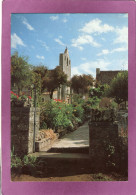 24 DOMME Bastide Entièrement Classée Monument Historique Ruelle Fleurie Et Clocher De L'église Reconstruite Au XVIIe - Domme