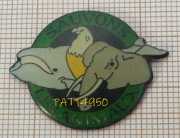 PAT14950 BANQUE CREDIT MUTUEL SAUVONS LES ANIMAUX BALEINE AIGLE ELEPHANT - Banques