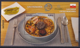 Spain Spagna España 2023 - Spain In 19 Dishes, Cantabria, Mountain Stew - Miniature Sheet Mnh** - 2023