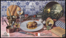 Spain Spagna España 2023 - Spain In 19 Dishes, Castilla La Mancha Miniature Sheet Mnh** - 2023