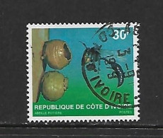 COTE D'IVOIRE 1979  ABEILLE  YVERT N°508C  OBLITERE - Abeilles