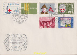 377087 MNH SUIZA 1963 SERIE DE PROPAGANDA - Neufs