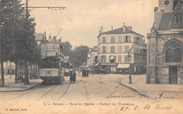 Vanves        92          Place De L'Eglise Et Station Des Tramways       N° 5    (voir Scan) - Vanves
