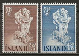 ISLANDE: **, N° YT 299 Et 300, TB - Unused Stamps