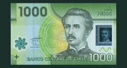 # # # Banknote Aus Chile 1.000 Pesos 2011 (P-161) UNC # # # - Chili