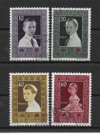 Liechtenstein 1955 Rotes Kreuz Mi.Nr. 338/41 Kpl. Satz Gestempelt - Usados