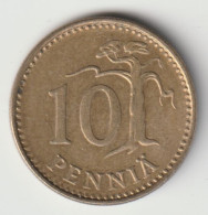 FINLAND 1981: 10 Penniä, KM 46 - Finlande