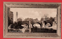 ROXBURGSHIRE    JEBURGH          THE AULD BRIDGE  Pu 1909  FRAMED VIEW - Roxburghshire