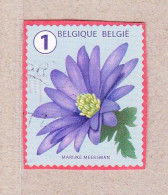 2017 Nr 4660 Gestempeld Op Fragment,bloemen. - Used Stamps