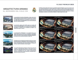 Spain Spagna España 2023 - Urban Architecture - The 21st Century Bernabeu Premium Sheet Mnh** - 2023