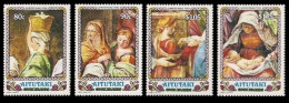 (008) Aitutaki  1992 / Christmas / Art / Paitings / Reni ** / Mnh  Michel 697-700 - Aitutaki