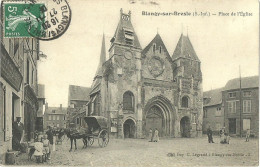 Blangy Sur Bresles Place De L Eglise - Blangy-sur-Bresle