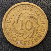 GERMANY- 10 REICHSPFENNIG 1935. D - 10 Reichspfennig