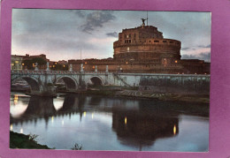 ROMA Castel Sant'Angelo Riflessi Sul Tevere  Château St Ange  Reflets Sur Le Tibre - Castel Sant'Angelo