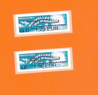 2 Vignette Lisa NABANCO 2024 Musee ATM PARADIS Frama Cinderella - 2010-... Illustrated Franking Labels