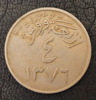 SAUDI ARABIA- 4 QIRSH 1957. - Saudi-Arabien