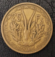 FRENCH WEST AFRICA- 25 FRANCS 1956. - Sonstige – Afrika