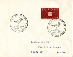 N°1101 V -cachet Amis Des Oiseaux -Aix En Provence - - Mechanical Postmarks (Advertisement)